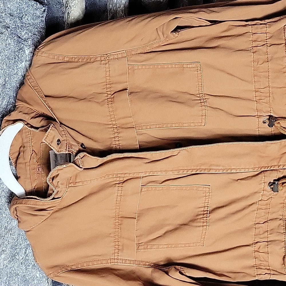 Universal Thread Brown/ Tan Utility Jacket Womens… - image 3